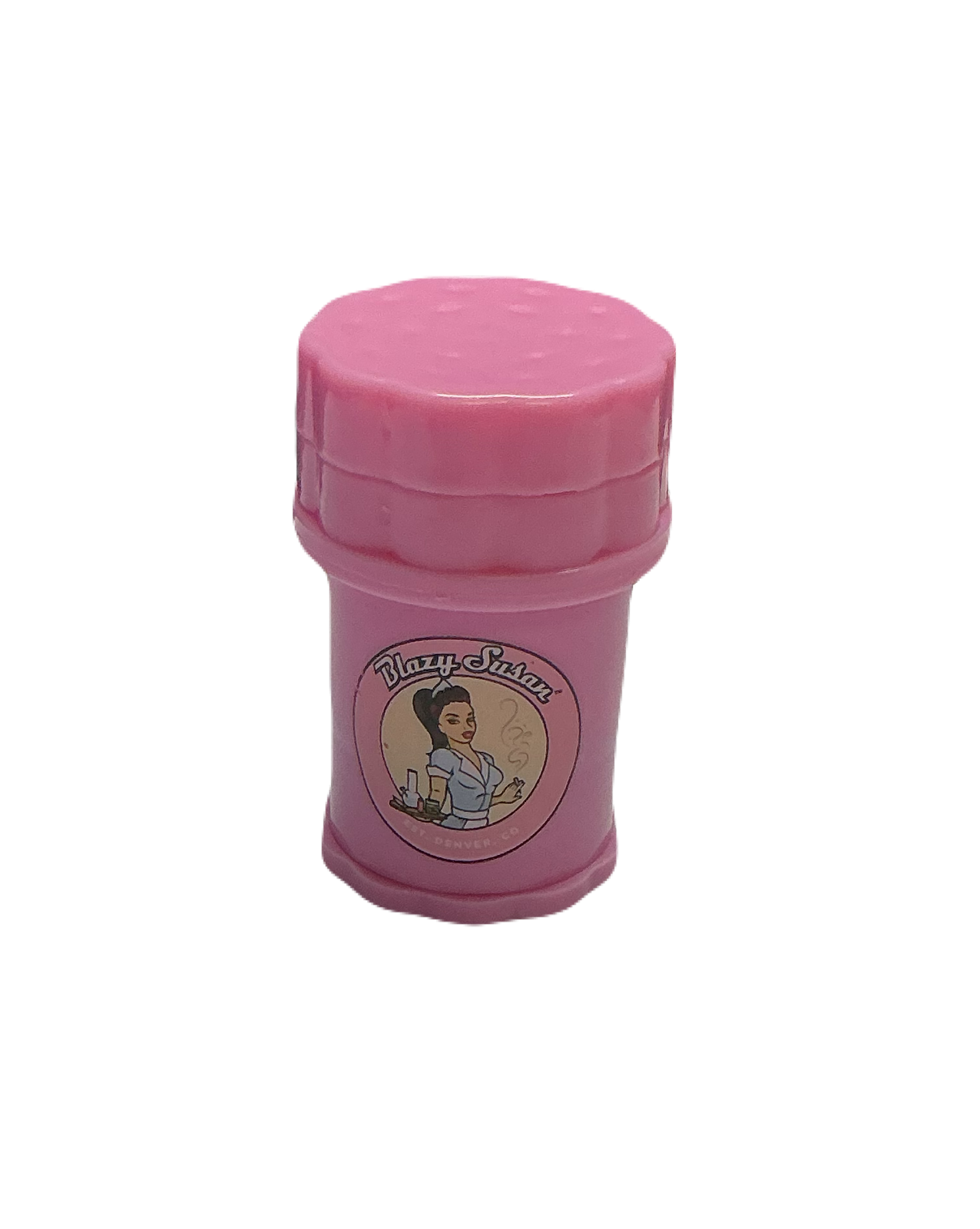 Blazy Susan Herb Saver Grinder / Pink-Logo